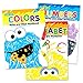 Set of 3 Sesame Street Write and Wipe Workbooks (Alphabet, Numbers, & Colors)