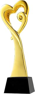 Love Dedication Trophy for School Welfare Institute Company Resin Trophy 1st Place Trophy Gold Award Custom Engraving Applies