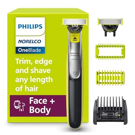 Philips Norelco OneBlade 360 Hybrid Face + Body Trimmer and Shaver
