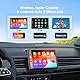 Avylet 7 Tragbares Wireless CarPlay Display mit Magnet-Halterung, für Apple CarPlay & Android Auto, 60FPS Touchscreen, GPS, Sprachsteuerung,OTA-Updates, Mirror Link, Hochformat/Querformat, Bluetooth