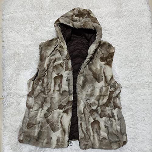 Colete Feminino Conversível (Pode ser utilizado dos dois lados) (G7, Azul-Marinho)