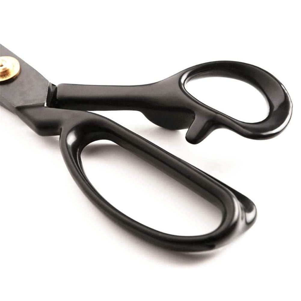 Omnia® Dressmaking Office Shears Dressmakers Scissors, Best for Cutting Fabric Leather Paper Heavy Duty High Carbon Steel (Right Handed) (10") 2