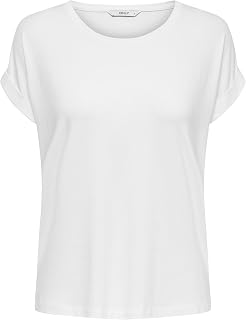 ONLY Female Top Onlmoster Top White XL