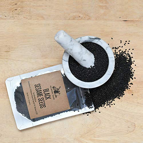 Premium Black Sesame Seeds: Unhulled Seeds with Fiber, Antioxidants, Protein, Vitamins, and Fiber. Perfect for Vegan and Keto Diets –by Collected Foods - Thumbnail 3