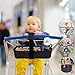 TXIYEAN Universal Snack Tray for Shopping Cart with Cup Holder Lightweight Toddler Shopping Cart Accessories Easy Installation