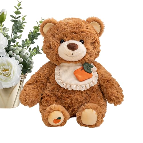 Generico Oso De Peluche | 28 cm Suave Decoración Hogar Calmante,Juguetes De Peluche Suave Elefante,Para Niños Cumpleaños Juego Relajación Siesta Dormir Interior Casa Dormitorio Hotel