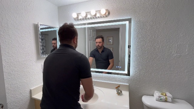 Amazon.com: XRAMFY 48'' x 32'' LED Bathroom Mirror with Lights