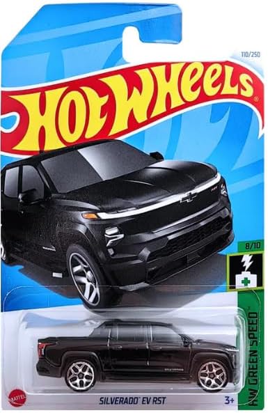 Silverado EV RST (Black) HW Green Speed 8/10