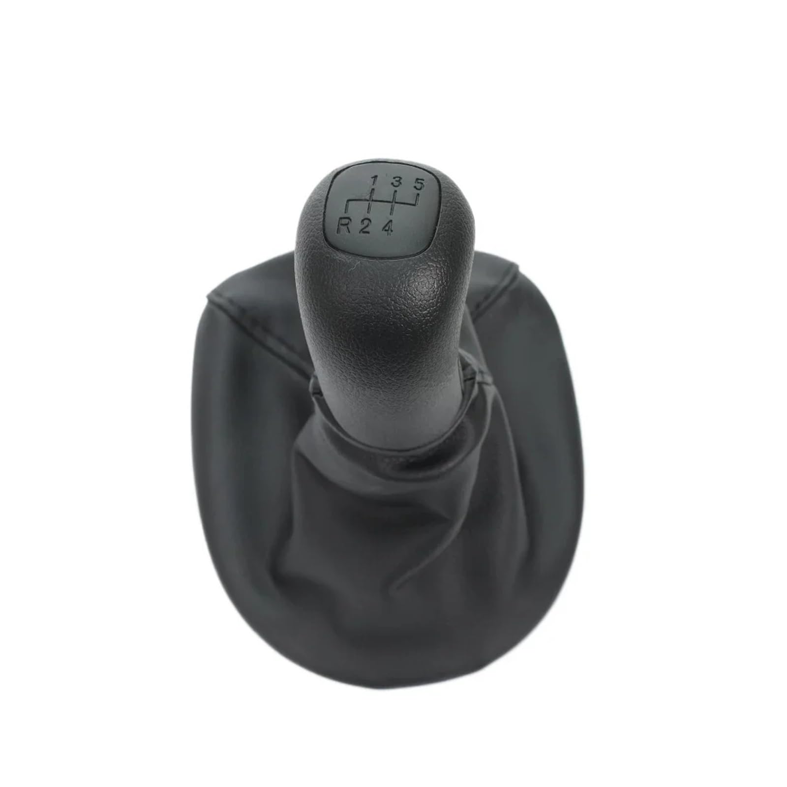 Srvsqtptvk Black 5 Speed Car Shift Knob For Benz For Vito W638 1996-2000 Manual Gear Shift Knob Pu Gaiter Boot Cover Interior Lever Shifter Replacement