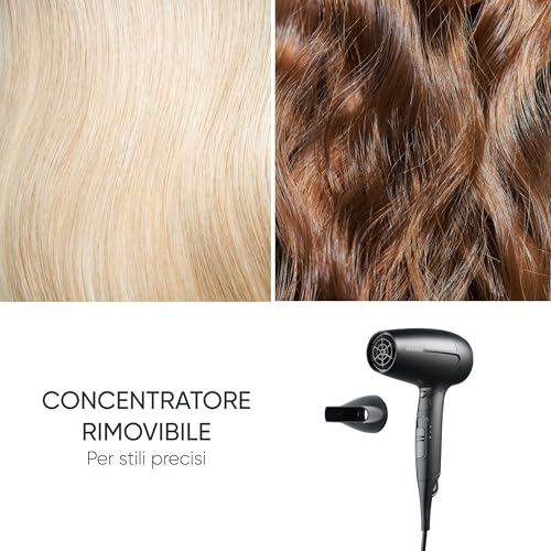 Severin HT0159 - Asciugacapelli Da Viaggio Pieghevole, 1600 W, Compatto, Nero - 4