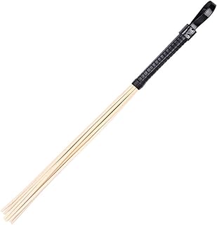 chenyesun Horse Riding Crop Whips for Horse Riding Handmade 8 Rattan Wooden Bamboo Whip Horse Equestrianism Crop (Black)