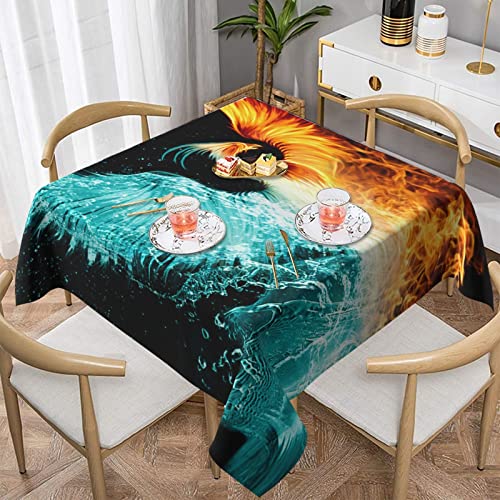 Nappe carrée Phoenix pour protéger et décorer votre table de salle à manger - 2