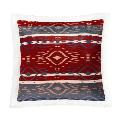 Image of Indigo Hill by HiEnd Accents Home on the Range 18x18 Throw Pillow