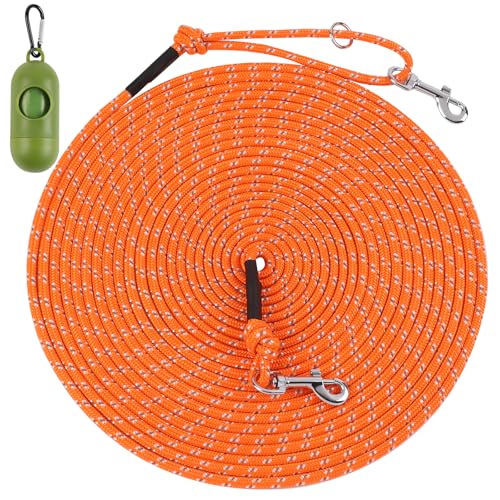 30FT Reflective Cat Leash,Escape Proof Long Training Lead for Cats Kittens &…