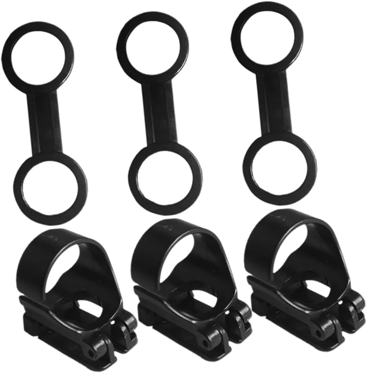 Toddmomy Diving Accessories Snorkel Keeper Locks Scuba Diving for Diving Snorkel Keeper Replaceable Mask Strap