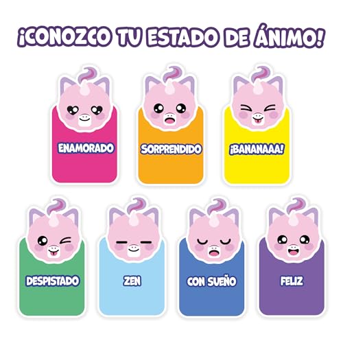 Bizak Fingerlings 61853181-1, magische Farben, interaktives Haustier mit über 70 Geräuschen und Bewegung, reagiert auf Berührung, hält an Ihrem Finger, Spielzeug für Kinder ab 3 Jahren