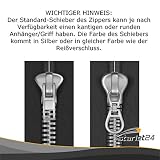 Starlet24® Zamek błyskawiczny Nylon-spirala 6 mm, rozdzielny, plastikowy zamek błyskawiczny Nylon spiralne zęby do kurtek i toreb - Czarny 70 cm