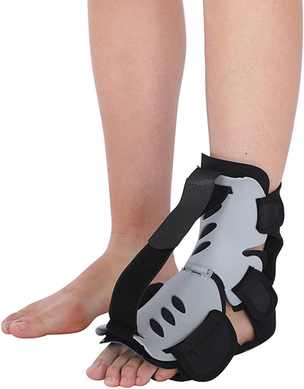 Adjustable Foot Drop Splint for Plantar Fasciitis Foot Drop Achilles Tendonitis SupportPlantar Fasciitis Night Splint, Breathable Plantar Fasciitis Relief Night Splints(Small)