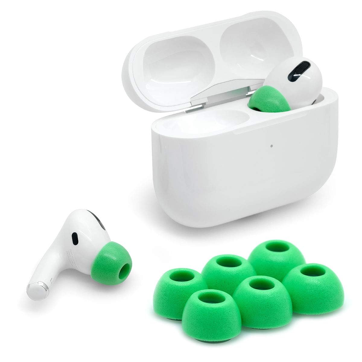Eartune Fidelity UF-A Memory Foam Tips for AirPods Pro (1st & 2nd Gen) – Built-in Wax Guard, Enhanced Comfort, Secure Fit, Rich Bass, Case-Compatible