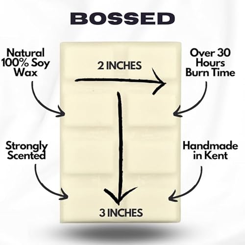 Rubdub Gentlemanlike Collection - 4 x 30g Strong Wax Melts – Black Cherry, Savage, Kreed & Bossed | Long Lasting | Highly Scented Wax Melts Gift Set - Image 2