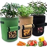 bolsas para plantas precio Las telas no tejidas de alta calidad para sacos de papas no solo pueden garantizar la circulación de aire, dejar que las raíces respiren libremente, sino también garantizar que el exceso de agua se pueda drenar rápidamente.