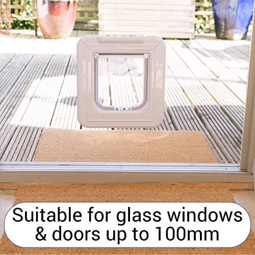 Cat Mate Elite Microchip Cat Flap W/ Timer Control #TOP6