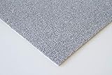 Steffensmeier Schlingen Teppichboden Mailand Meterware | Auslegware für Kinderzimmer Wohnzimmer Schlafzimmer | Grau, Größe: 300x400 cm