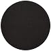 Black Wipeable Charger-Center Round Placemat