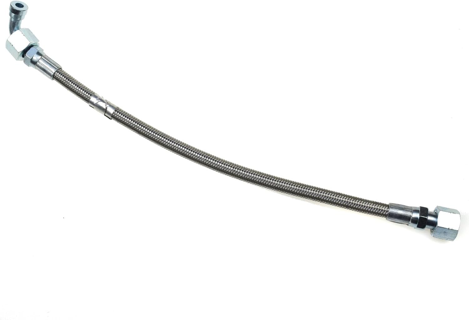 Generic Turbo Oil Feed Line Tube for 5.9L 24v Cummins Dodge Ram 2500 3500 1998-2002 3935821 3282164 3937216, Black