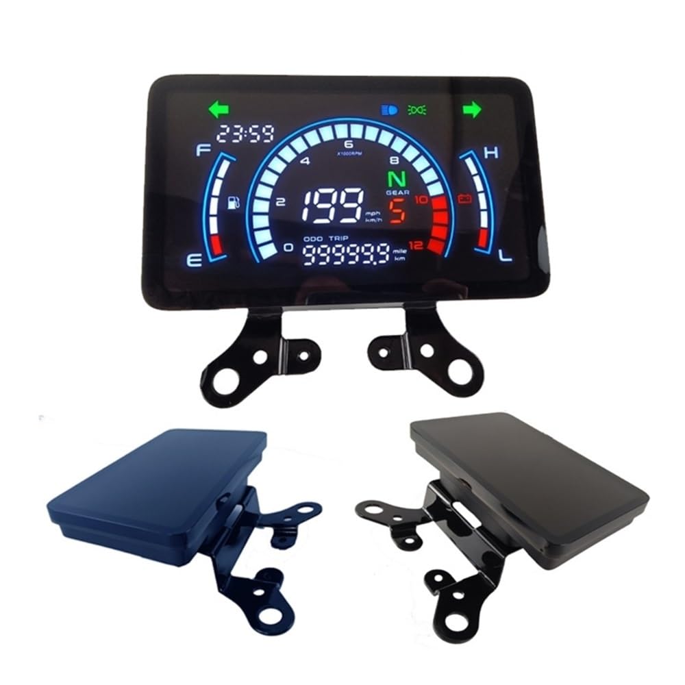 Velocímetro Digital para 150 motocicletas | Panel de instrumentos digital con pantalla clara y lecturas precisas de velocidad y distancia para 150 motocicletas