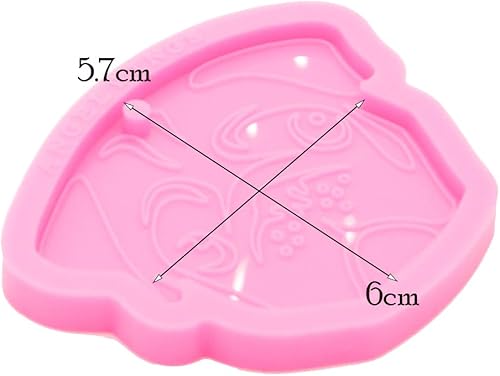 Miniatura 5 de Molde de silicona brillante para perros de resina brillante para bricolaje, llavero, joyería, molde epoxi, manualidades, manualidades, moldes para