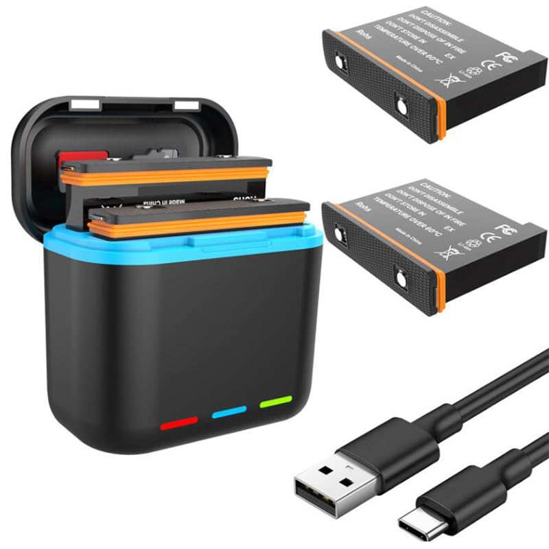 Amazon.co.jp: Insta360 X3 対応 バッテリー 充電器+1800mAh