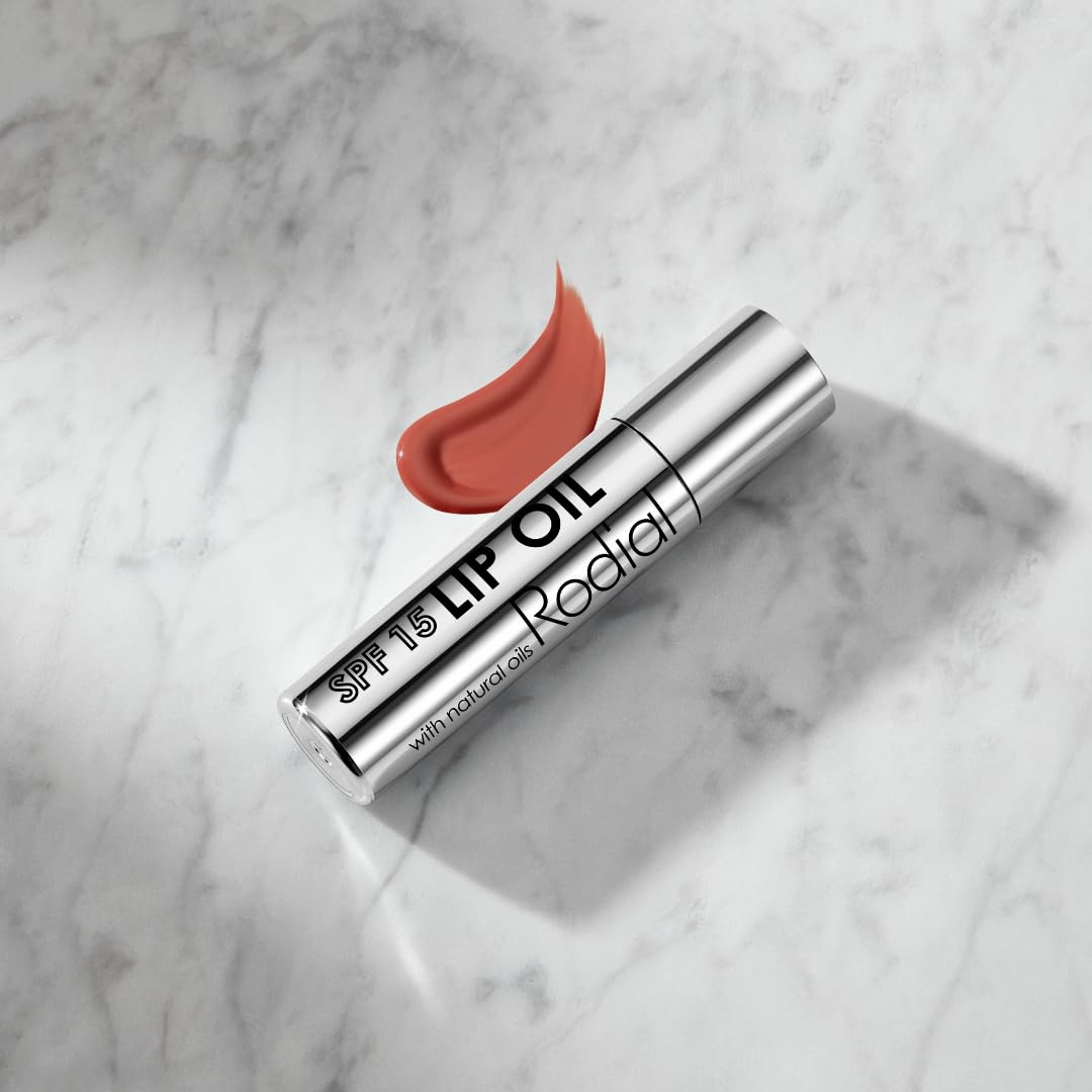 Rodial Plumping Collagen Lip Oil 4 ml, Vegan Collagen-Infused lip oil with Macadamia and Jojoba Oil - Image 4