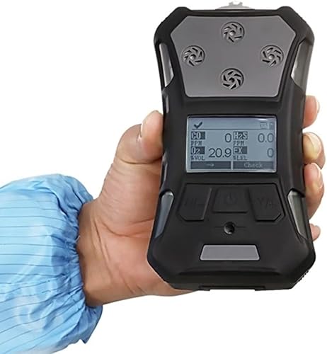 Miniatura 3 de ATO Detector de fugas de gas portátil de hidrógeno (H2), detector de medidor de gas H2 a prueba de explosiones, con alarma de vibración de sonido y