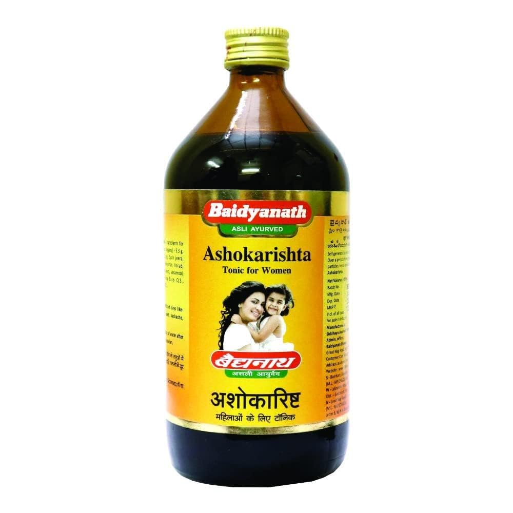 Baidyanath Asli Ayurved Ashokarishta Tonic for Women | Support Women Health - 450 ml - Review, Price and Buying Guide