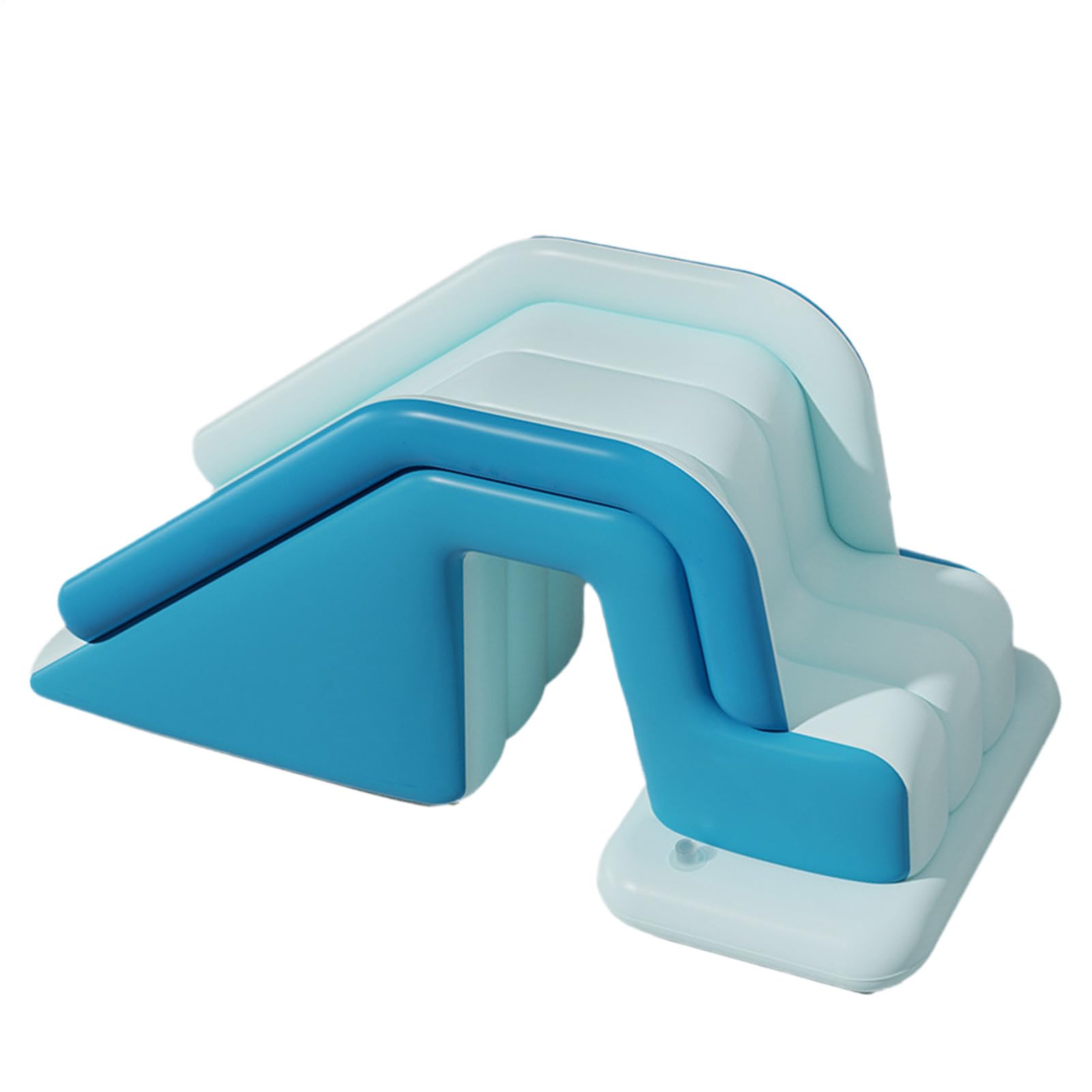 Fyrdyn Tobogán Piscina Infantil | Tobogán Hinchable Plegable para Piscinas - Rampa Antideslizante para Reuniones Familiares De Niños Y Niñas En Parques Acuáticos Comunitarios Playas Residenciales Y