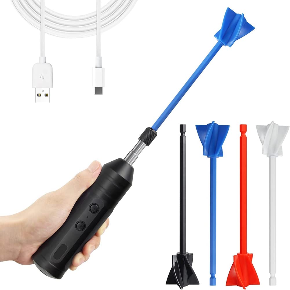 Mélangeur époxy anti bulles : agitateur électrique de résine portable