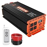 4000W Power Inverter 12V DC to 110V/120V AC Converter for...