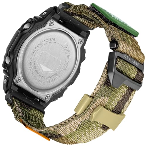 [DAVILANE] 16mm���v�ւ��o���h GD-100/110/120/350,GA-100/110/120/150/200/300/400/700/800/2100/2110�ȂǑΉ� G�t�b�N�ƃo�b�W�f�U�C���i�C�����E�H�b�`�o���h