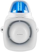 Vista 2 de Seco-Larm SH-816S-SQ/B Sirena/estroboscópica con entrada de audio, azul