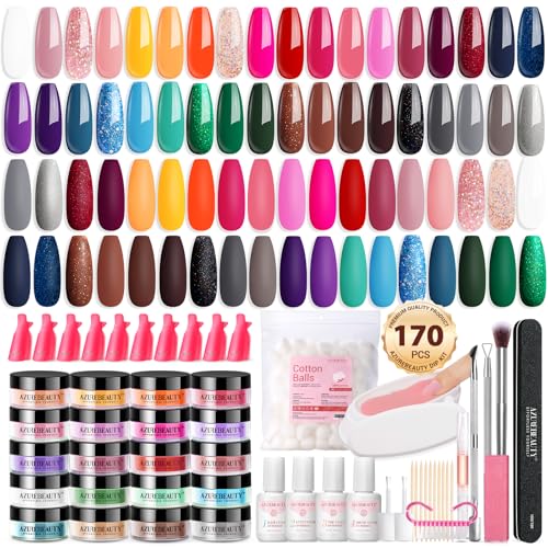 AZUREBEAUTY Dip Nails Powder Starter Kit 36 Colors