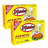 El Yucateco Achiote en Pasta Condimentada – 100 g | Sazonador Tradicional Mexicano para Carnes, Tacos y Guisos - Pack Laborawi (2 x 100g)