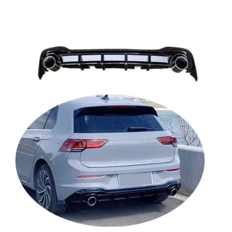 Protector parachoques contra roces para Golf 8 2020 kit spoiler trasero anticolisión 2