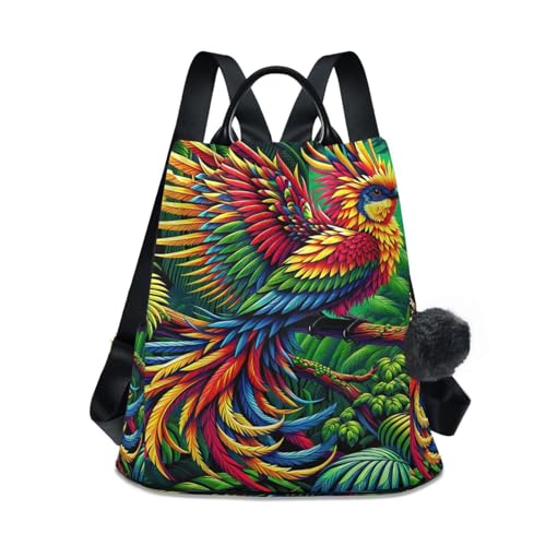 Mochila para mujer de viaje tropical y antirrobo ideal para rutas de senderismo y camping
