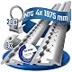 NTG 4X Airlineschiene halbrund 2 m TÜV-Zertifiziert – Set mit Fitting