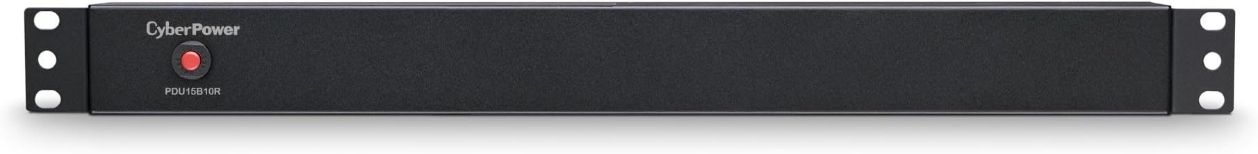 CyberPower CyberPower PDU15B10R Basic PDU, 100-125V/15A, 10 Outlets, 1U Rackmount