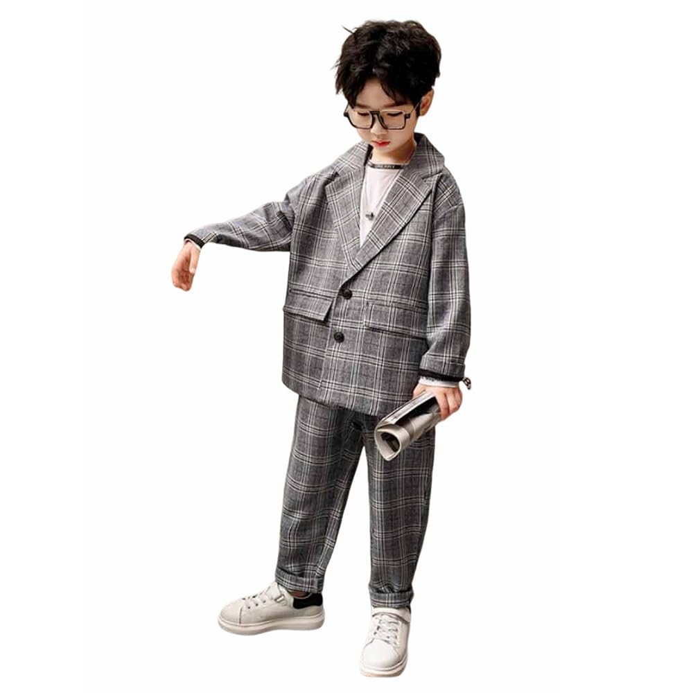 Amazon.co.jp: 卒業式スーツ 男の子 セットアップ 入学式 スーツ 160  