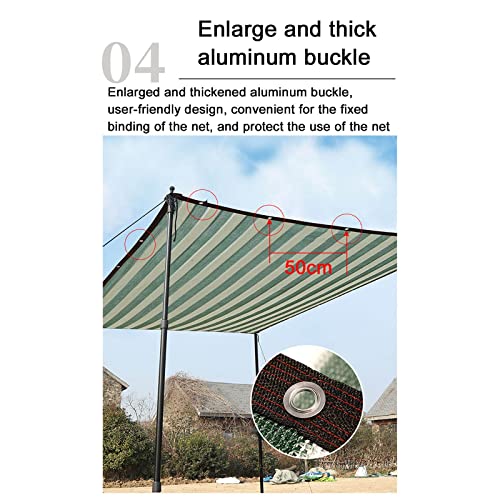 Sunblock Shade Cloth, 90% Insulation And Cooling Shade Net For Outdoors, Tightly Woven Shade Mesh, For Courtyard Plant Flower Balcony 6.5X6.5 6.5X10 10X10 10X20 13X13 13X20 16.5X20 20X20 26.3X26.3Ft #TOP4