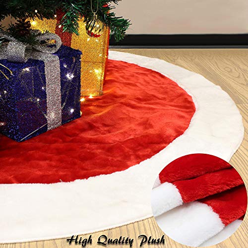 Christmas Tree Skirt (Linen, Green)
