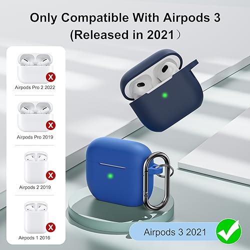 KOKOKA Case Cover Compatible with Airpods 3 with Cleaner kit - Image 2